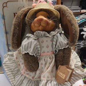 Vintage Easter Bunnies Jill and Andrew Bunny set